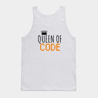 Queen of code Tank Top